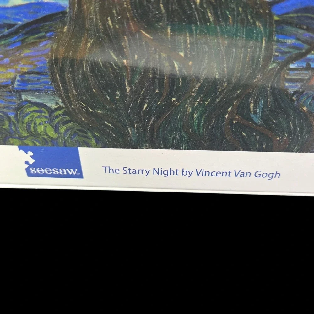Puzzle Vincent Van Gogh Starry Night 1000 Piece Large Size Artist Sealed‎ NEW